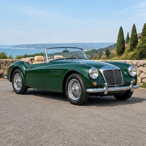 Illustrative classic cars