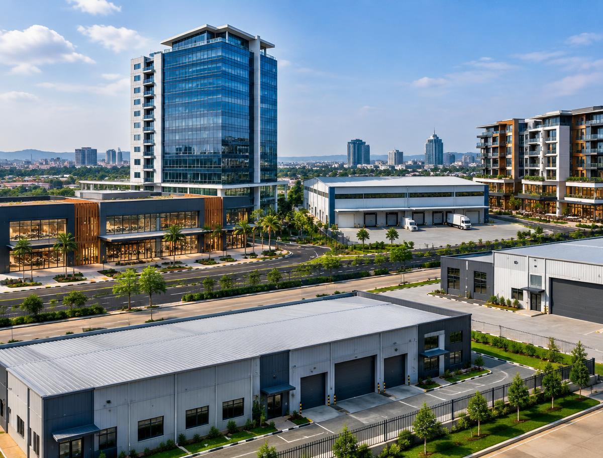 Wider commercial property collection illustration